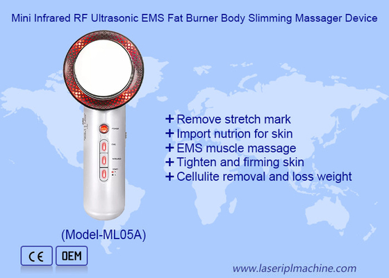 Mini Infrared RF Ultrasonik EMS Fat Burner Body Slimming Massager Perangkat