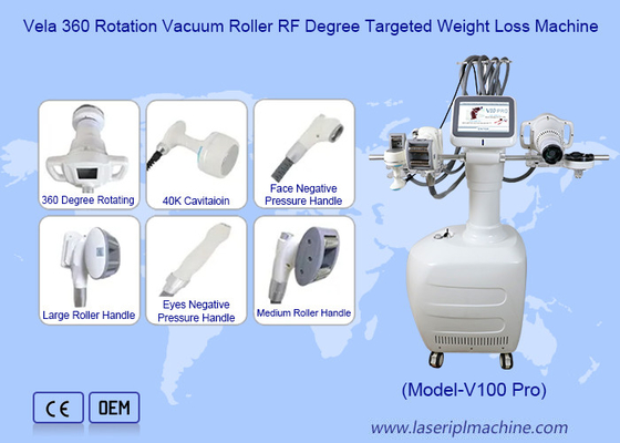 360 Roller Fat Freezing RF Vacuum 40K Cavitation Velashaping Slimming Machine