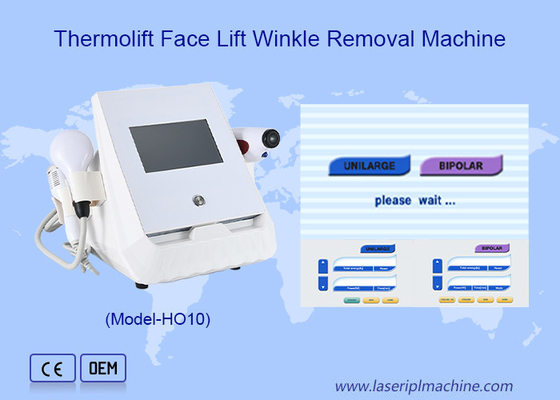 Vacuum Non-Invasive Thermolift 2 In 1 Wajah Tubuh Kulit Menegangkan Fokus RF Mesin