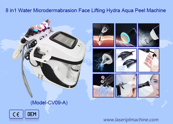 8 in 1 Mesin Hidro-Facial Rf Microdermabrasion Multifungsi