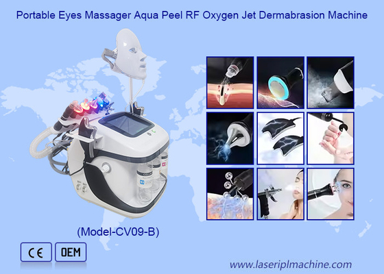 9 in 1 Perawatan Kulit Penghilang Kerutan Aqua Peel Hydro Jet Peeling Rf Microdermabrasion Mesin Wajah