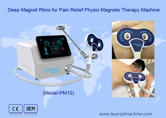 Frekuensi tinggi stimulator otot listrik Mesin fisioterapi magnet