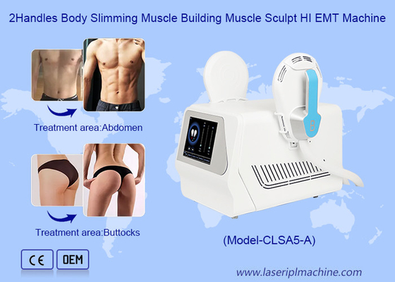 2Handles Body Slimming Membangun Otot Otot Sculpt HI EMT Mesin