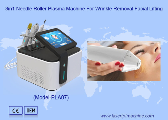 Pengetatan Kulit Penghapusan Kerutan Fraksi Jarum Roller Mesin Plasma Dingin