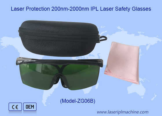 200-2000nm OD4+ IPL Laser Safety Eye Protection Glasses untuk Laser Hair Removal Treatment