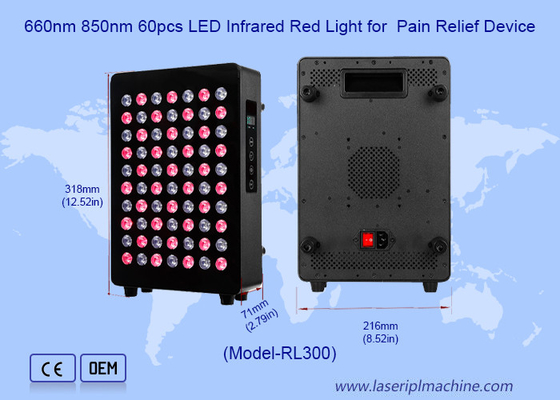 480nm 630nm 660nm 810nm 830nm 850nm 940nm Panel Terapi Cahaya Merah
