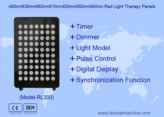 660nm 850nm 60pcs LED Infrared Red Light untuk Alat Penghilang Nyeri