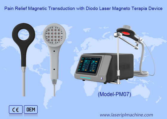 Perangkat Magneto Terapi dengan Laser Dioda untuk Transduksi Magnetik Pereda Nyeri