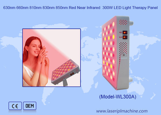 Panel Terapi Cahaya Merah Ganda 660nm 850nm 30 Derajat untuk Perawatan Kulit Tubuh Penggunaan di Rumah