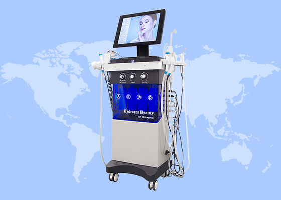 14 In 1 Ultrasonic Scrubber RF Bio Facial Cleaning Hydrodermabrasion Machine