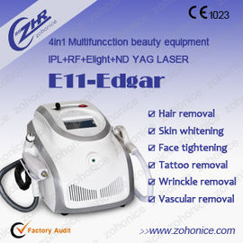 Portable 3 in 1 E Light IPL RF Yag Hair Removal Mesin Penghapusan Tato
