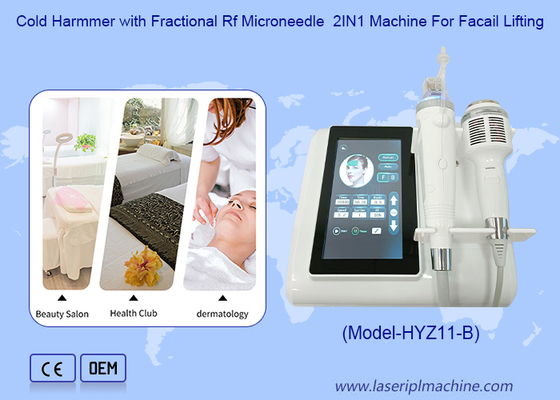 Mesin Fractional Rf Microneedling Cool Harmmer untuk Memudarkan Garis Halus