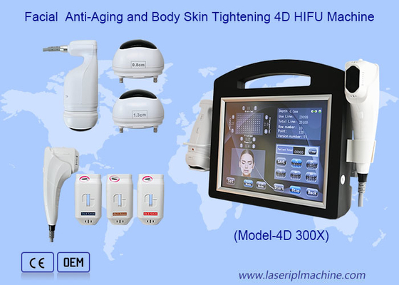 4d Hifu Skin Lifting and Tightening S Shape Slimming 2 In 1 Hifu Mesin