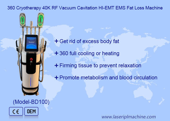 Spa 360 Cryolipolysis Slimming Machine Lemak pembekuan Electro Magnetic body Slim Stimulasi otot tubuh