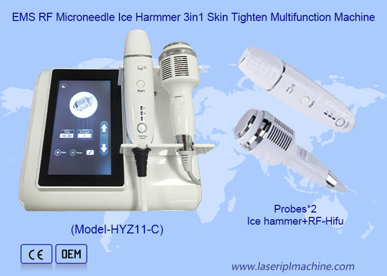 RF Hifu Ice Harmmer 2 In 1 Skin Tightening Anti Wrinkle Multi Function Mesin