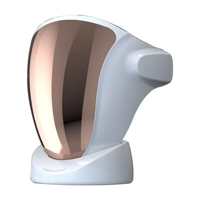 Harga yang bagus Mesin Kecantikan Wajah dan Leher Terapi Cahaya LED Warna Rose Gold Berkualitas Tinggi on line