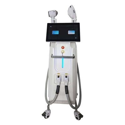 Harga yang bagus 2 In 1 Shr Ipl Elight 808 Laser Handle Screen Linkage Mesin Penghilang Rambut on line