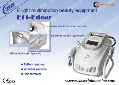 1064nm 532nm Elight IPL RF Mini Untuk Perawatan Kulit Dengan Layar Sentuh Warna
