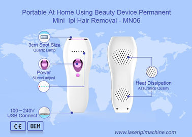 Intense Pulsed Light Portable Home Use Perangkat Kecantikan Peremajaan Kulit Penghapusan Kerut