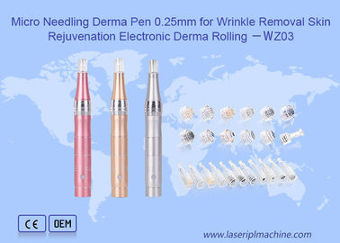 Micro Needling Derma Pen untuk Penghapusan Kerutan Peremajaan Kulit Derma Electronic Rolling