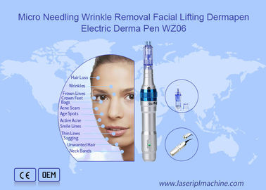 Pena derma elektrik dermapen pengangkat wajah penghilang kerut tusuk jarum mikro