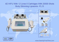 Face Lifting Focus Ultrasound 2 In 1 Mesin Lipo 3D HIFU