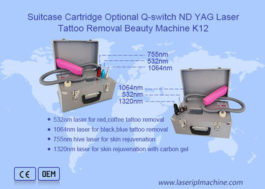 10ns 1064nm 5Hz Q Switch Laser Baju Kertas Alat Penghapusan Tato