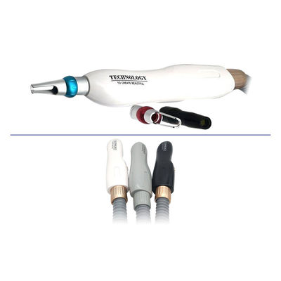 Handheld Penghapusan Tato 1320nm 532nm 1064nm Nd Yag Laser Handpiece