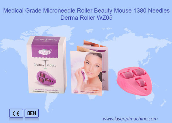 Grade medis Microneedle Roller Derma Roller Anti Penuaan Perawatan Kulit Beauty Mouse