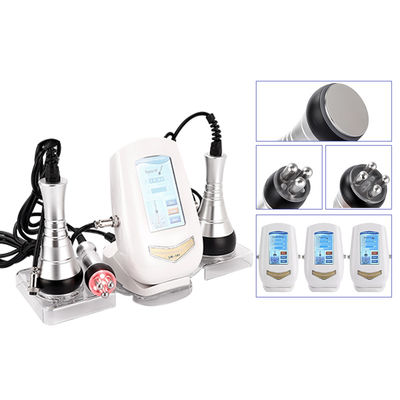 Portable 3 In 1 40K Rf Rumah Ultrasonik Cavitation Body Slimming Machine