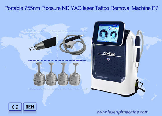 Micro Picosecond Picosecond Nd Yag Laser Machine 755nm 1200w Daya Tinggi