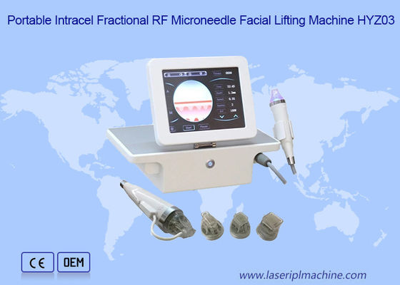 Intracel Fraksi RF Microneedle Lifting Wajah Mesin Penghapusan Kerutan