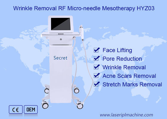 Mesin Microneedle Intracel Portable untuk Penghapusan Kerutan Fraksi