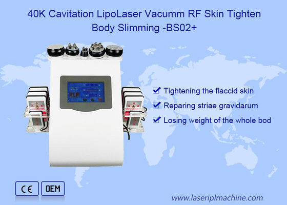 Mesin Kavitasi Tubuh Vacuum Rf Lipolaser 40khz