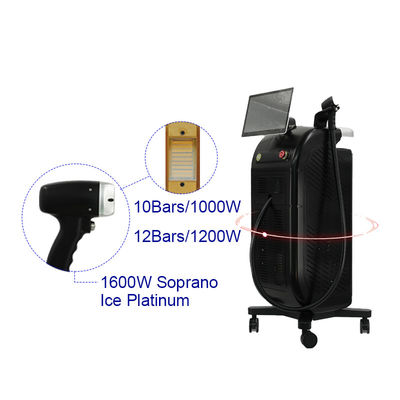 Gagang Tunggal 3 Panjang Gelombang 808 755 1064nm 1200W Dioda Laser Penghilang Bulu Y9 Pro