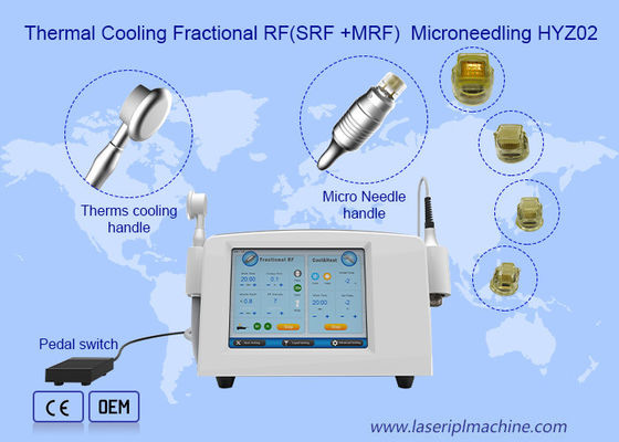 Mesin Rf Portable Microneedle Fraksi untuk Lifting Wajah dan Penghapusan Kerutan