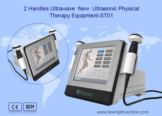 2 Menangani Ultrawave Fisik Magnetik 3mhz Rf Peralatan Kecantikan Pereda Nyeri Portabel