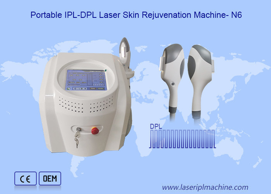 Protable Ipl Beauty Machine Untuk Peremajaan Kulit Dengan Filter Handle