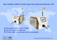 Penggunaan Klinik Mesin Penghilang Bulu Laser Dioda 808nm tanpa rasa sakit