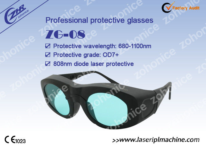 808nm Kacamata IPL Suku Cadang Untuk Perlindungan Laser Alexandrite Dan Diode