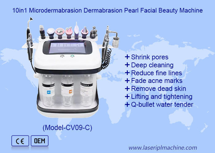Perawatan Wajah Aqua Peel RF Oxygen Jet Hydro Microdermabrasion Mesin Untuk Pembersihan mendalam