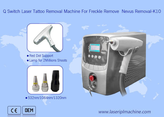 CE Zohonice Q Switched Nd Yag Laser Machine Bintik Hapus Penghapusan Nevus