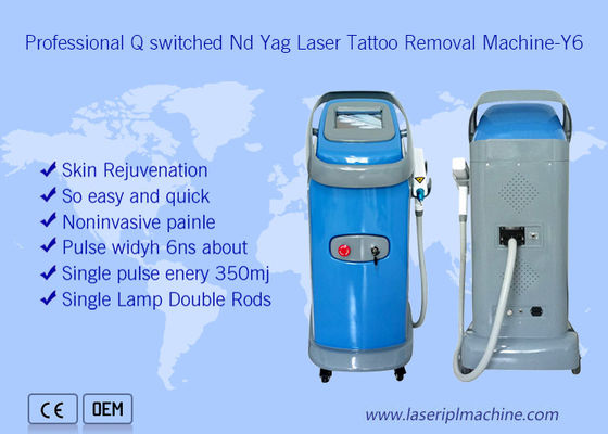 Harga yang bagus Profesional Q beralih Nd Yag Medis 1064nm 532nm Laser Mesin Penghapusan Tato on line