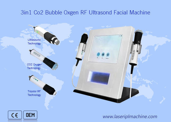 Harga yang bagus 2 In 1 Oxygen Jet Facial Machine Glow Skin Co2 Bubble Oxygenation on line