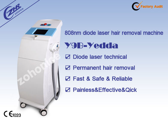 Harga yang bagus Salon Kecantikan Diode Hair Removal Mesin Laser 808nm Panjang Gelombang Sertifikasi SGS on line
