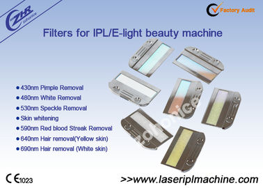 Suku Cadang IPL yang Dapat Disesuaikan E Filter Cahaya Untuk Mesin Kecantikan OPT SHR