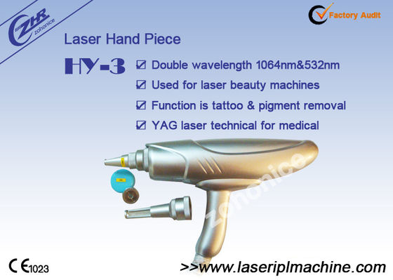 Harga yang bagus Tattoo / Pigment Removal Laser Handle Hy-3 With Yag Laser Technical For Medical on line
