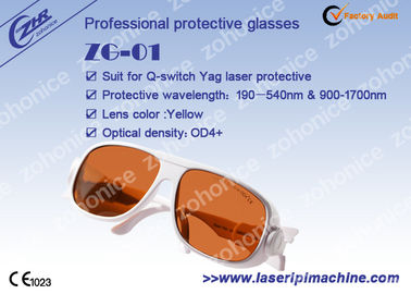 E Light Laser BV Sertifikat IPL suku cadang Kacamata Keamanan Setelan perlindungan laser Yag