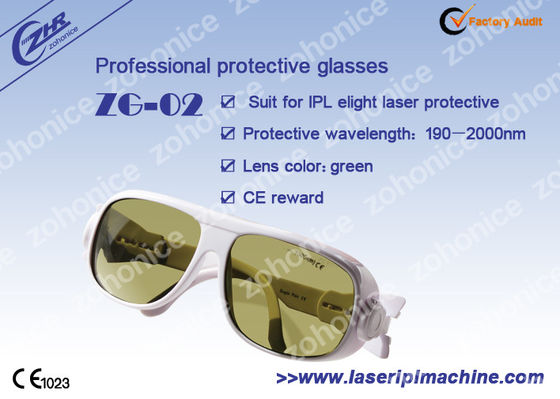 Harga yang bagus 190nm SGS Sertifikat Suku Cadang IPL Kacamata Safety Laser Yag on line