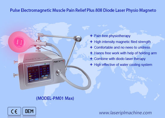 Harga yang bagus Pereda Nyeri Otot Super Transduksi Elektromagnetik Physio Dengan 808 Diode Laser on line
